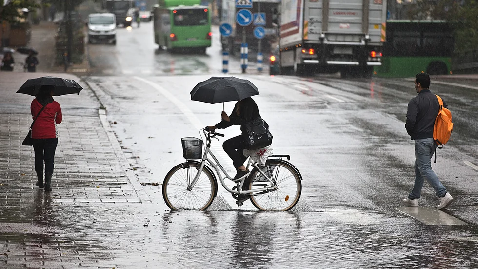 Uppsala har återigen haft en blöt juli, men det är långt ifrån rekordnivåer.