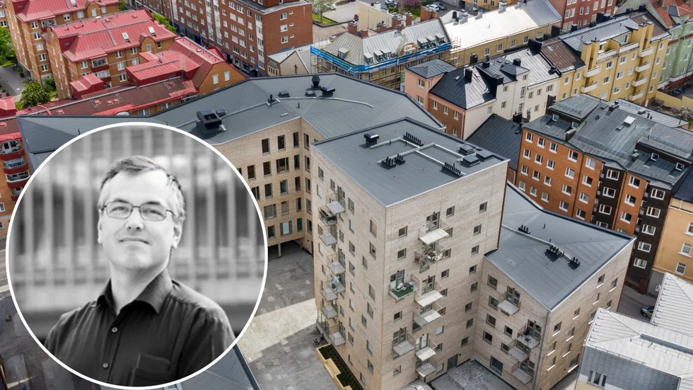 Marcus Kjellin på Hyresgästföreningen är oroad över marknadshyrornas konsekvenser. 