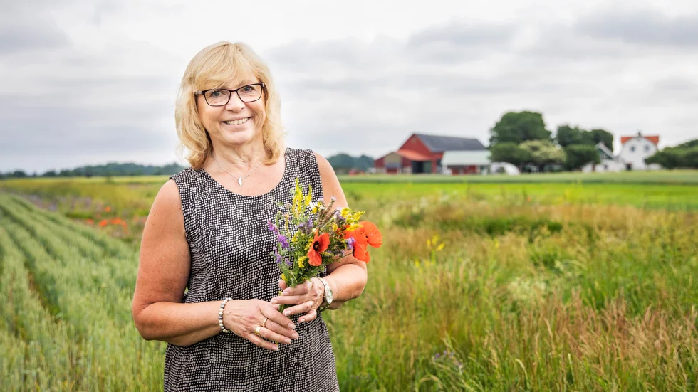Eva Nypelius (C) är regionstyrelsens ordförande. I sommar har hon sett Romateatern och sett Lars Lerins konstutställning.