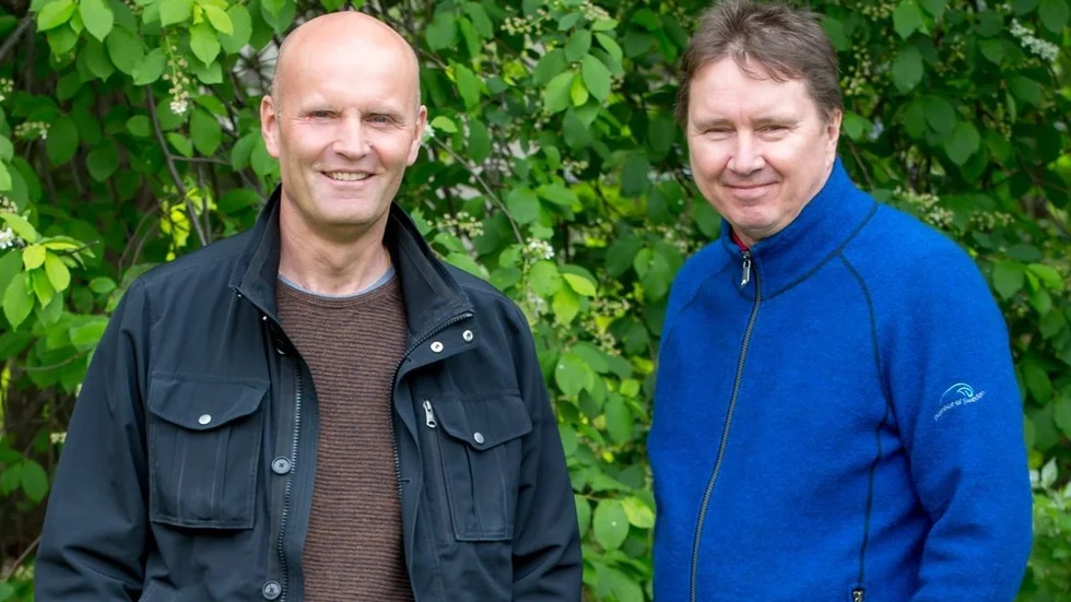 Tony Sundberg och Leif Öhlund är nu redo för att dra igång utvecklingsprojektet i Kvikkjokk.