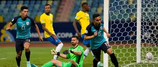 Ecuador tog poäng mot Brasilien