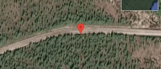 Översvämning stör trafiken på väg 613