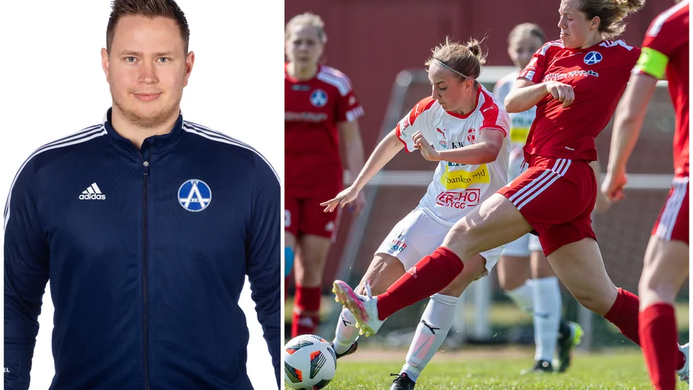 Niclas Hedström har siktet inställt på en fortsättning inom damfotbollen.