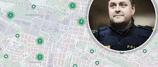 Polisens kartläggning visar: Här sker bilinbrotten i Katrineholm