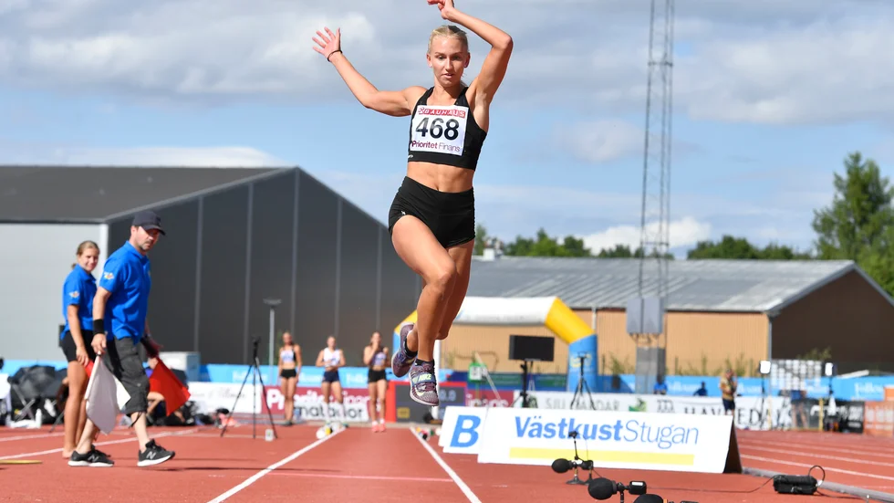Maja Åskag tog guld i U20-EM. Arkivbild.