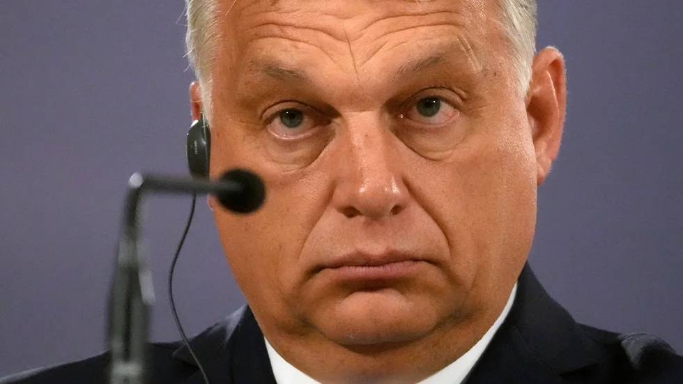 Ungerns premiärminister Viktor Orbán. Bild från den 8 juli.