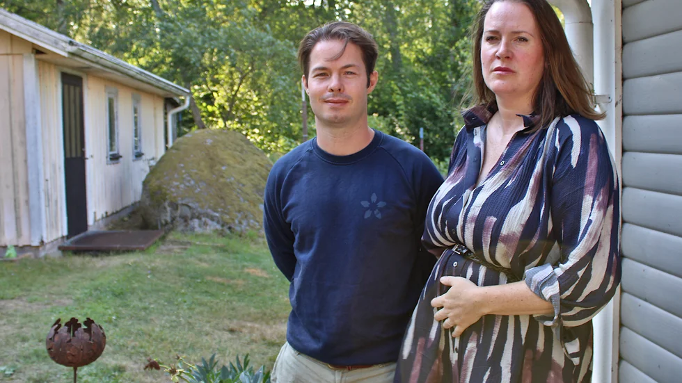 Peter Sjöberg och Emelie Nilsson oroar sig över vad som kommer hända när BGS skickar in en ny reviderad ansökan om bergtäkt.