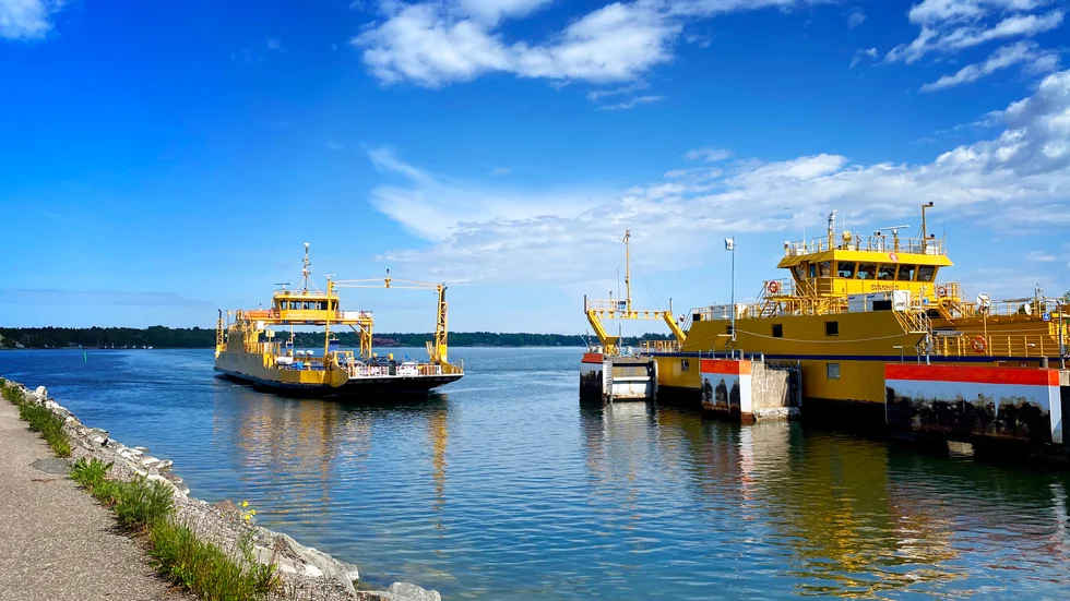  Gräsöleden trafikeras av Svea och Svanhild, som kommer att avgå lite mer sällan under ett par dagar.