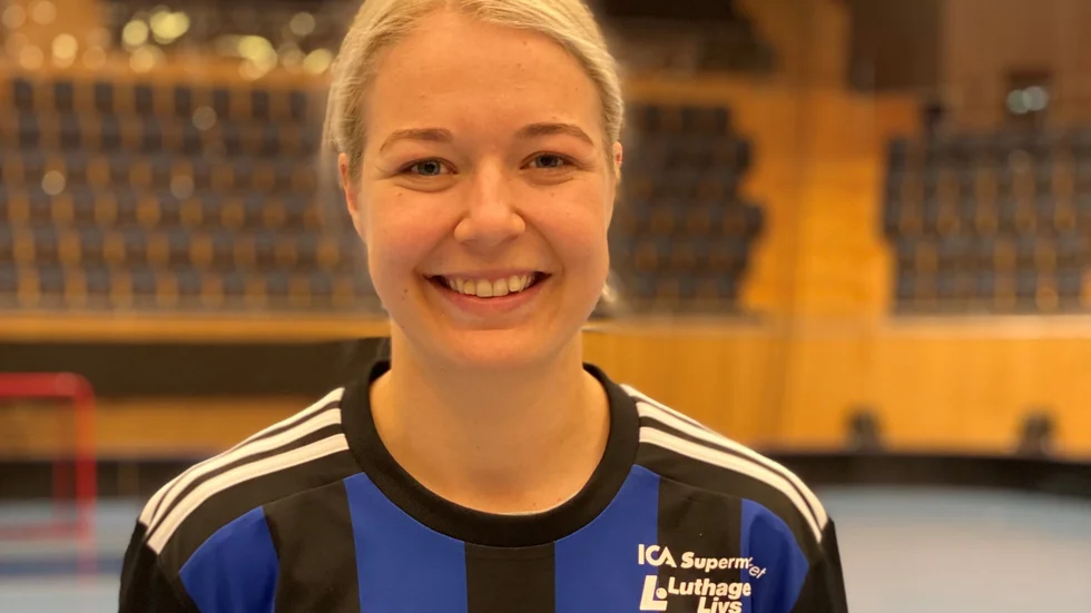 Landslagsforwarden Amanda Delgado Johansson är presenterad av Sirius. Hon lämnade FBC Uppsala för fem och ett halvt år sedan.