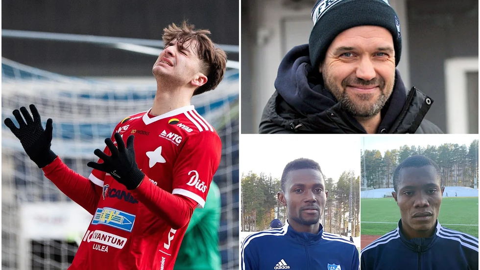 Christer Andersson i IFK Luleås sportråd är nu på jakt efter ersättare till Sierra leone-duon som lämnar klubben. Dessutom är Joshua Chatee borta på obestämd tid med sitt armbrott.