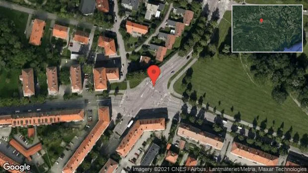 Stopp på väg 53 på grund av olycka med flera fordon
