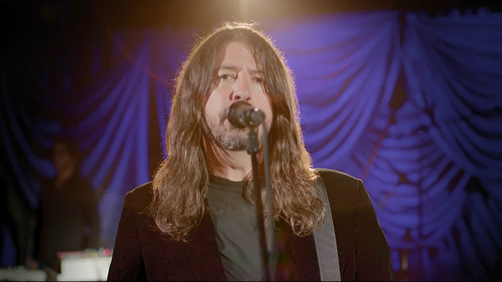 Dave Grohl i Foo Fighters ser fram emot att möta konsertpubliken igen. Arkivbild.