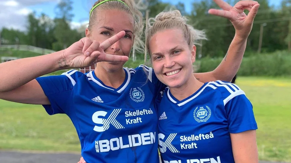 Sofia Lindström och Linn Lundmark gjorde Clemensnäs mål i match nummer två under lördagens bortaturné.