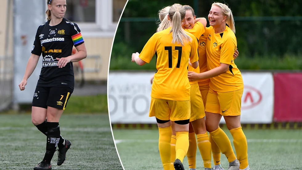 Maren Hasselbusch är lagkapten och mittback i Infjärdens SK, som på lördagen hade en jobbig eftermiddag borta mot Myckle. (Arkivbild)