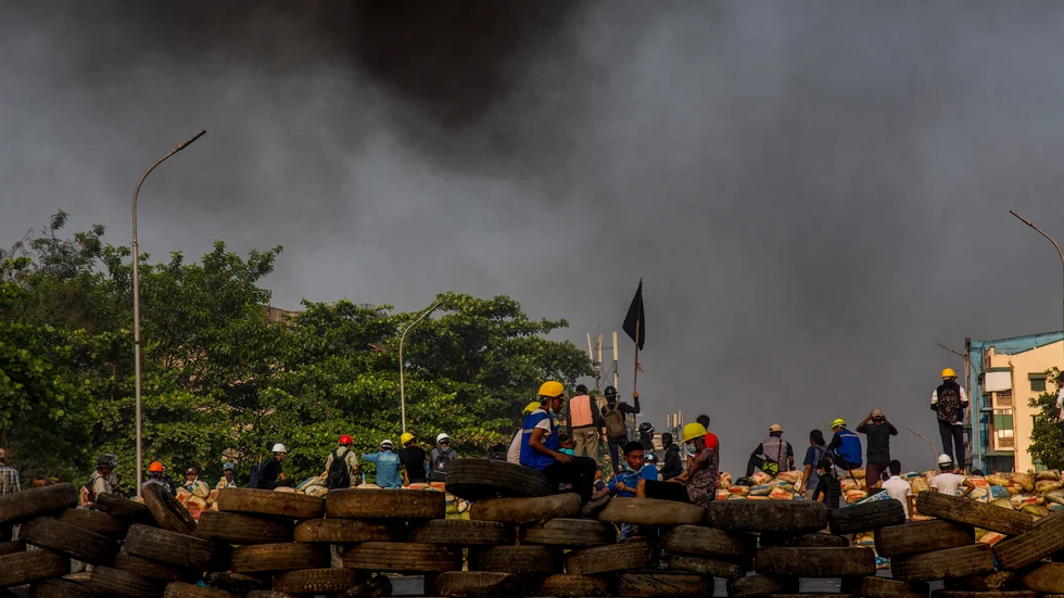 Över 200 personer har dödats sedan kuppen i Myanmar den 1 februari. Arkivbild.