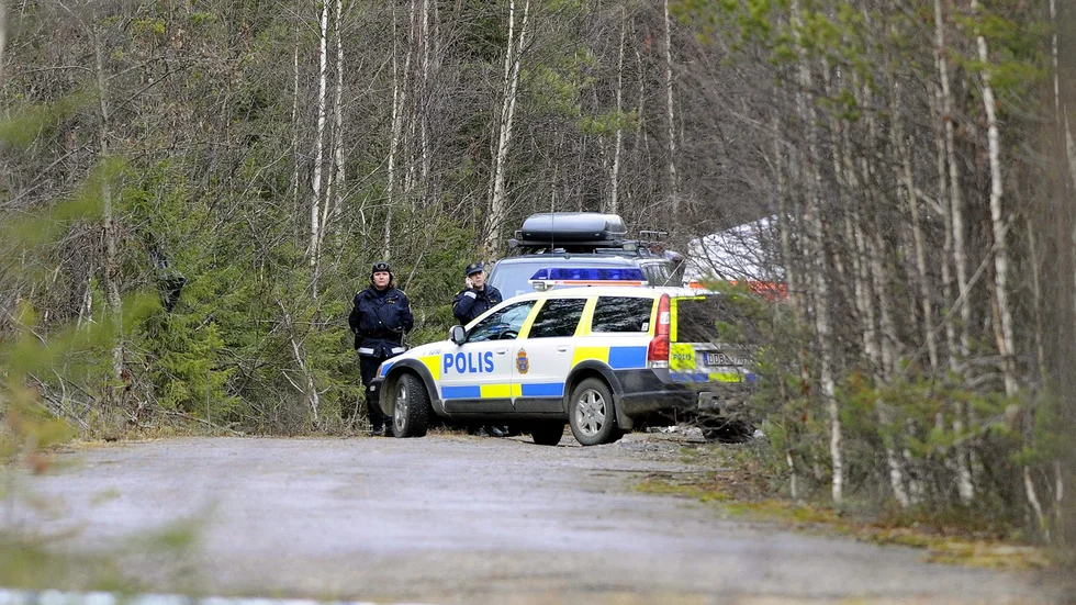Polisavspärrning i samband med att den 29-åriga kvinnans kropp hittades 2008. Arkivbild.