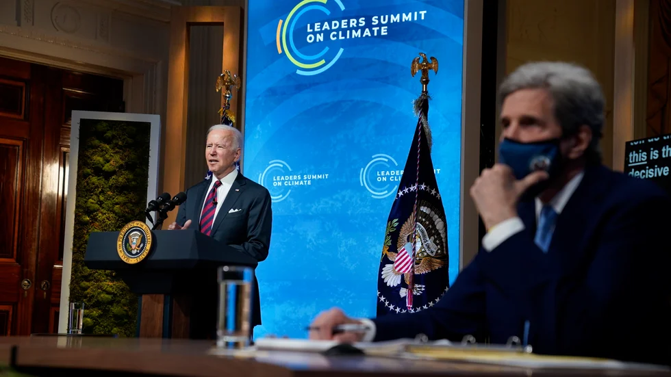 Den amerikanske presidenten Joe Bidens stora globala klimatsamtal syftar till att sudda Trump-tidens klimatförnekande. Men Sverige fick på nåder bara göra ett litet gästspel.