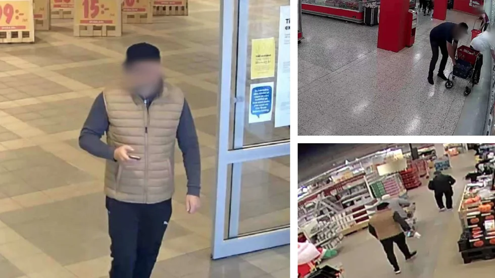 Mannen fastnade vid flera tillfällen på övervakningskameror. Tack vare bilderna kunde polisen komma mannen på spåren och tack vare ett internationellt samarbete få till ett gripande.