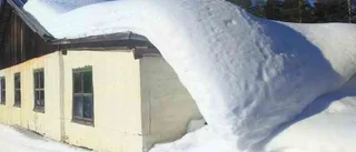 Läsarbild av tak som glider av