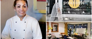 Sexbarnsmamman öppnade nytt café mitt i pandemin