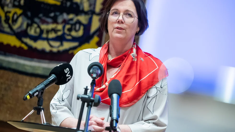 Pia Näsvall, chefsläkare och vaccinsamordnare i Region Norrbotten, tycker att Regionen på ett bra sätt klarar av att hantera de snabba växlingarna i vaccinkampanjen. (Arkivbild)