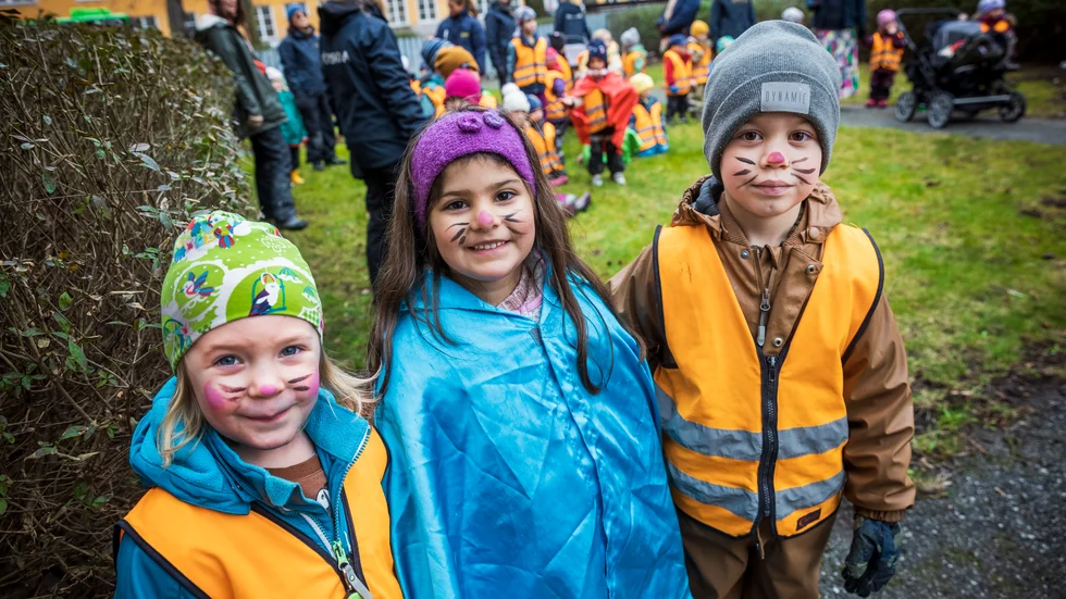 Elna, Nelly och Noah tycker det roligaste var att sjunga och dansa.