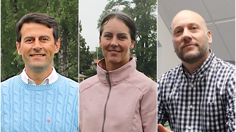 Elias Georges (S), Annelie Almérus (M) och Magnus Lindberg, vd Tillväxt Motala ser alla att ett långsiktigt och pågående arbete syns i rankingreslutatet.