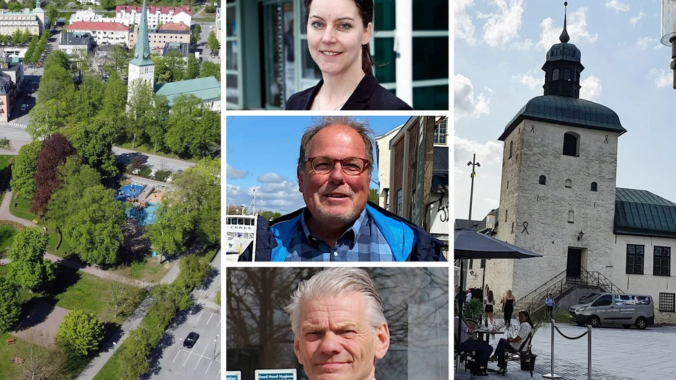 Annelie Almérus (M), Johan Andersson (S) och Peter Karlsson (M) kommenterar budgetförslaget.