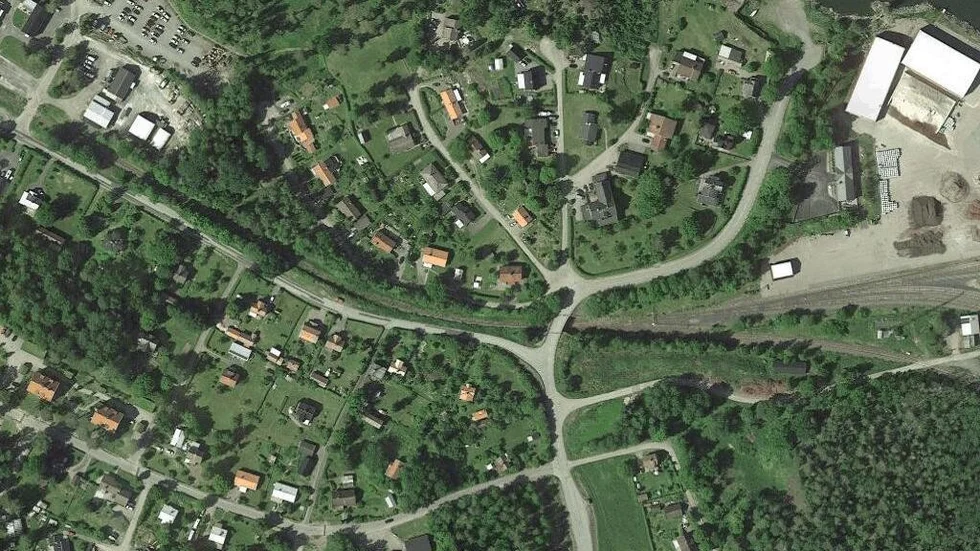 Området kring Banvägen 8