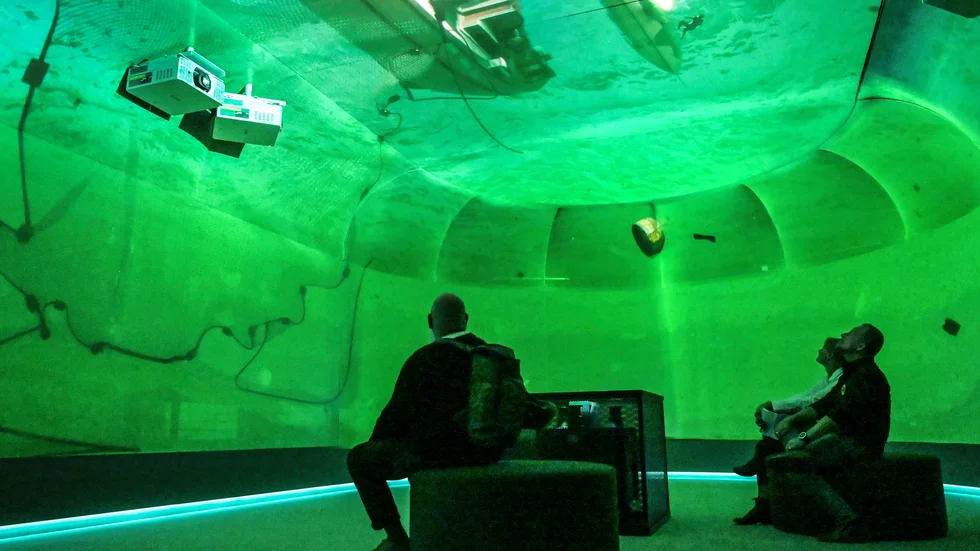 Vrak, eller Museum of Wrecks tar med besökarna till havets botten.