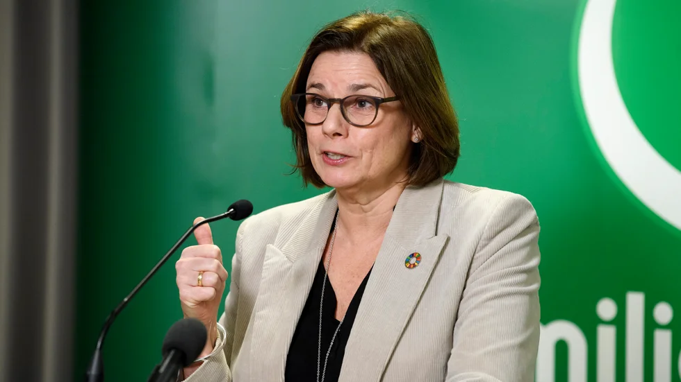 Isabella Lövin. Arkivbild.