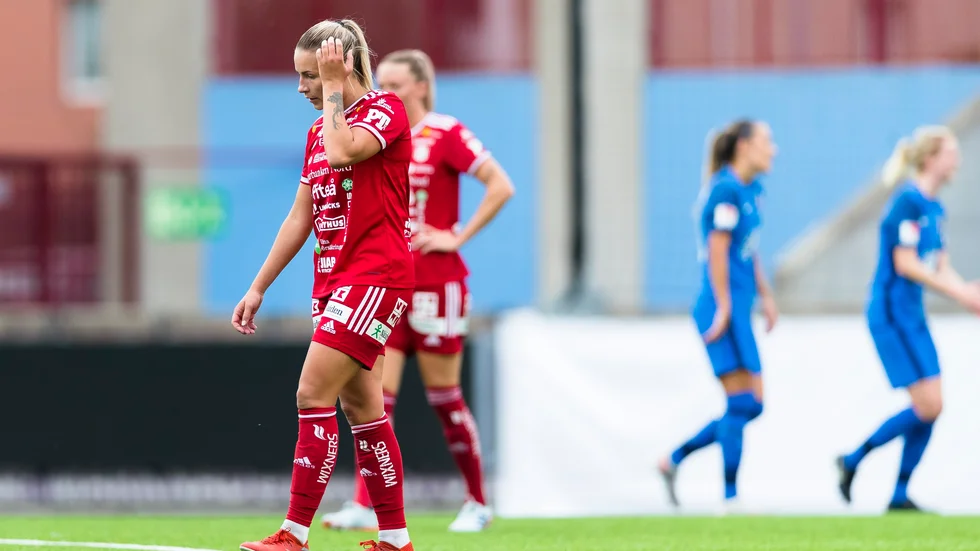 Piteå IF slutade näst sist i damallsvenskan. Senast samma sak hände var 2009 då laget åkte ur serien.
