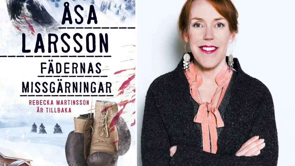 ”Fädernas missgärningar” är skriven av Åsa Larsson och utgiven av Albert Bonniers förlag