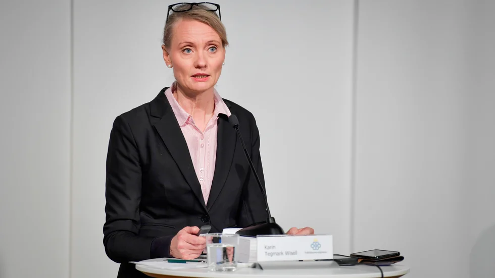 Karin Tegmark Wisell, avdelningschef på Folkhälsomyndigheten.