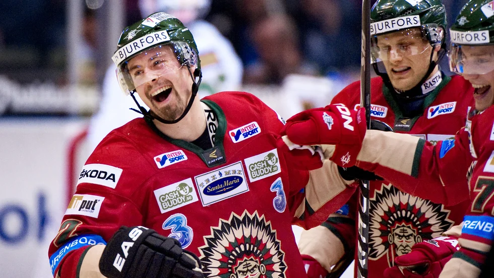 Pierre Johnsson under sin tid i Frölunda.