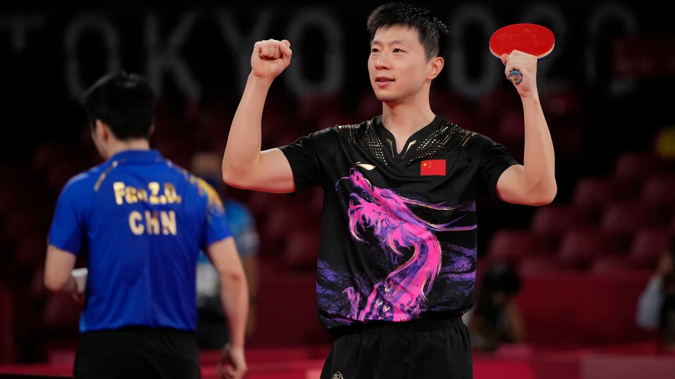 Ma Long tog sitt andra pingisguld.