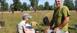Små och stora knopar på scoutläger i Hummelstad