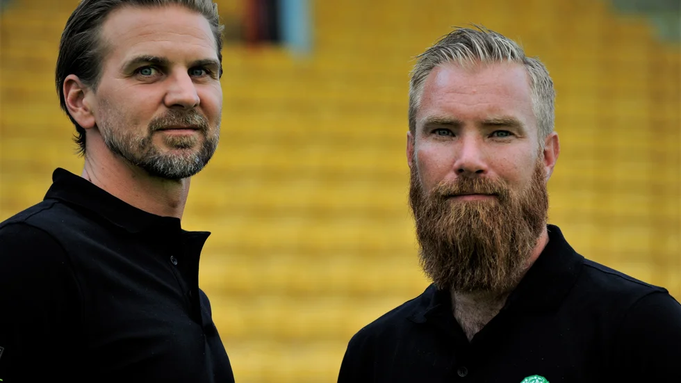 Johan Sättman och Henrik Norrström är ESK:s nya tränarduo. Kommer de rädda kavr ESK i division 2.