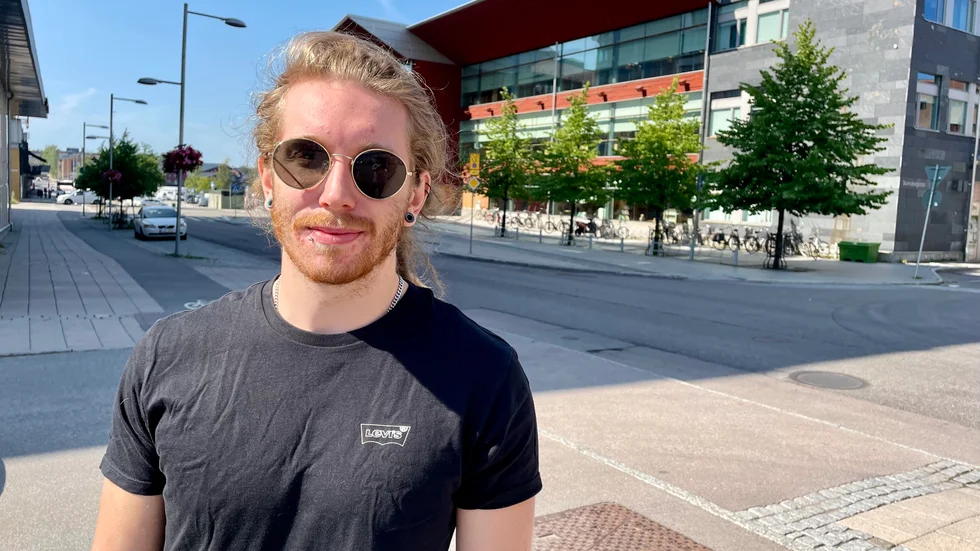 Tim Martin, 23, jobbar i sommar men är sugen på att resa i höst.