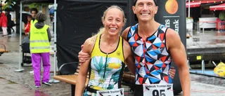 Västervik Triathlon avgjordes under blöta förhållanden