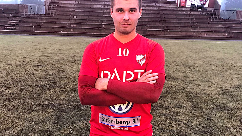 Jacob Josefsson blev en av målskyttarna i Kalix derbyvinst mot Haparanda. 