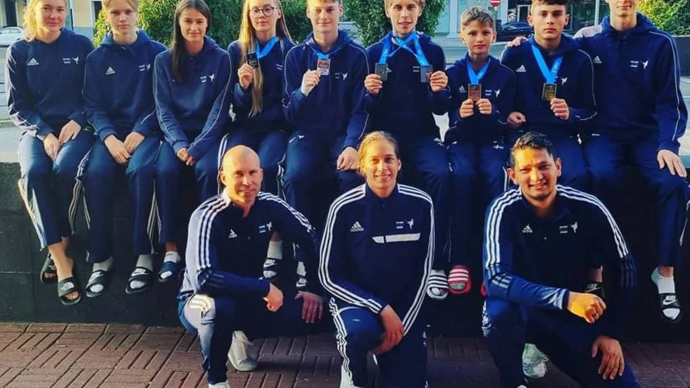 Soo Shim skördade nya framgångar internationell. Det blev fem medaljer i Tallin.