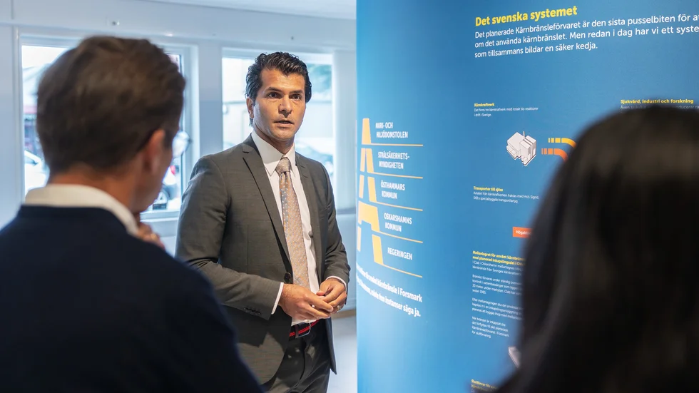 Johan Dasht, vd Svensk Kärnbränslehantering, byter jobb och blir vd för Vattenfall Vattenkraf.