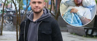Jonathan från Piteå var helt frisk när sjukdomen slog till – kunde ha dött på några dagar