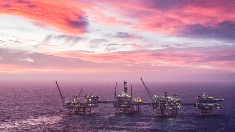 Norge har sedan länge stor olje- och gasverksamhet i havet. Nu vill man även gräva efter mineraler. Arkivbild från Johan Sverdrup-fältet.