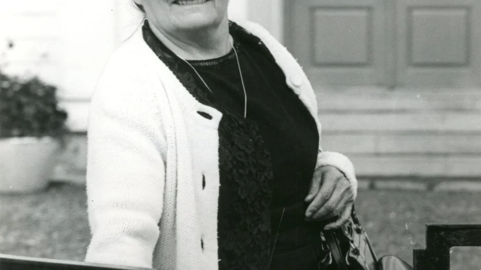 Sara  Ranta-Rönnlund, en romandebutant som möttes av respekt och beundran när hennes ”Nådevalpar” kom ut. 
