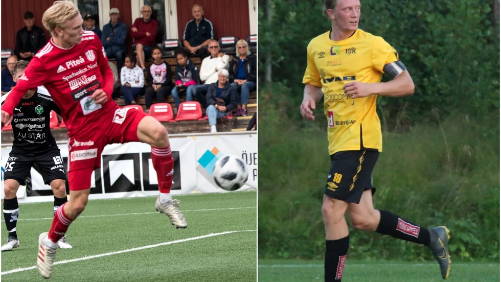 Bröderna Johannes och Robert Lidström - som båda varit med och spelat upp Piteå i division ett - spelar för första gången i karriären tillsammans i ett lag. Söndag möter de Storfors på hemmaplan med sitt lag Sandvik.