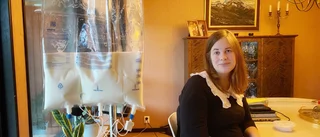 Drabbad av extremt illamående – gått på dropp i fem månader