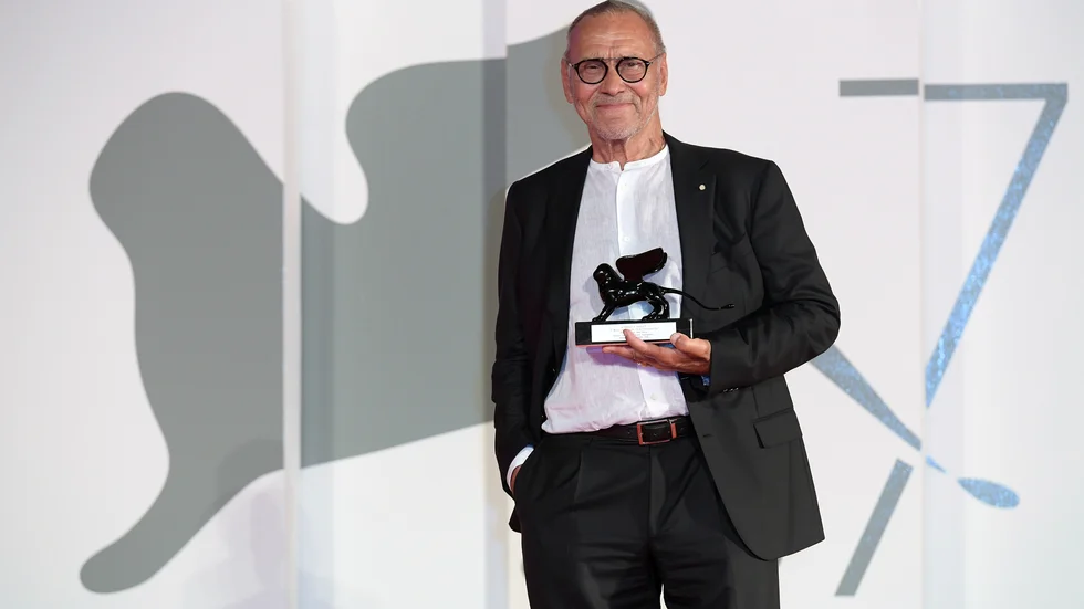Andrej Kontjalovskij vid filmfestivalen i Venedig 2020. Arkivbild.
