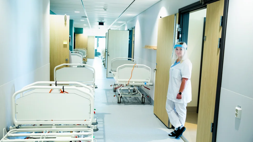 Mia Kauppinen är stabschef vid vuxenpsykiatrin på Sunderby sjukhus. 
